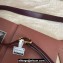 Loro Piana Small Ghiera bag in Smooth Calfskin Burgundy 2024