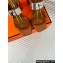 Hermes Heel 9.5cm Platform 2cm Ilona 90 sandals with oversized Kelly buckle in Suede Brown 2024
