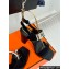 Hermes Heel 9.5cm Platform 2cm Ilona 90 sandals with oversized Kelly buckle in Suede Black 2024
