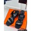Hermes Heel 6.5cm Ivresse 65 sandals with iconic Medor studs in calfskin Black 2024