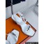 Hermes Heel 6.5cm Ivresse 65 sandals with iconic Medor studs in calfskin White 2024