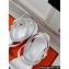 Hermes Heel 6.5cm Ivresse 65 sandals with iconic Medor studs in calfskin White 2024