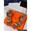 Hermes Heel 6.5cm Ivresse 65 sandals with iconic Medor studs in calfskin Brown 2024