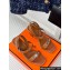 Hermes Heel 6.5cm Ivresse 65 sandals with iconic Medor studs in calfskin Brown 2024