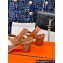 Hermes Heel 6.5cm Ivresse 65 sandals with iconic Medor studs in calfskin Brown 2024