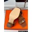 Hermes Heel 6.5cm Ivresse 65 sandals with iconic Medor studs in calfskin Brown 2024
