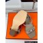 Hermes Heel 6.5cm Ivresse 65 sandals with iconic Medor studs in Suede Beige 2024