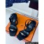 Hermes Heel 6.5cm Ivresse 65 sandals with iconic Medor studs in Suede Black 2024