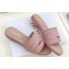Dior Heel 2.5cm Dway Slides in Pink Calfskin and Embroidered Cotton 2024