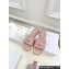 Dior Heel 2.5cm Dway Slides in Pink Calfskin and Embroidered Cotton 2024