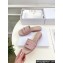 Dior Heel 2.5cm Dway Slides in Pink Calfskin and Embroidered Cotton 2024