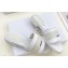 Dior Heel 2.5cm Dway Slides in White Calfskin and Embroidered Cotton 2024