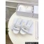 Dior Heel 2.5cm Dway Slides in White Calfskin and Embroidered Cotton 2024