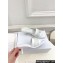 Dior Heel 5.5cm Dway Slides in White Calfskin and Embroidered Cotton 2024