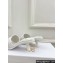 Dior Heel 5.5cm Dway Slides in White Calfskin and Embroidered Cotton 2024