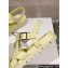 Prada Crisscross rubber sandals 2X3118 Yellow 2024