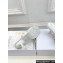 Dior Heel 8cm Dway Slides in White Calfskin and Embroidered Cotton 2024