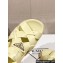 Prada Crisscross rubber sandals 2X3118 Yellow 2024