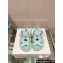 Prada Crisscross rubber sandals 2X3118 Green 2024