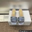 Dior Heel 4.5cm Or Dway Heeled Slides in Blue Cotton Embroidered with Metallic Thread and Strass 2024