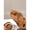 Prada Crisscross rubber sandals 2X3118 Brown 2024