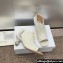 Dior Heel 5.5cm LA CIGALE Ankle Boots in Velvet White with Crystal Ball 2024