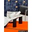 Hermes Heel 9.5cm Platform 2cm Eris 90 sandals with with "H" cut-out in calfskin White 2024