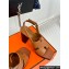 Hermes Heel 9.5cm Platform 2cm Eris 90 sandals with with "H" cut-out in calfskin Brown 2024