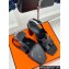 Hermes Heel 9.5cm Platform 2cm Eris 90 sandals with with "H" cut-out in Croco Pattern Black 2024