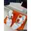 Hermes Heel 9.5cm Platform 2cm Ilona 90 sandals with oversized Kelly buckle in Grained calfskin White 2024