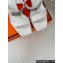 Hermes Heel 9.5cm Platform 2cm Ilona 90 sandals with oversized Kelly buckle in Grained calfskin White 2024