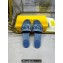 Fendi Signature slides Denim Dark Blue 2024