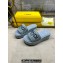 Fendi Sunshine flatform slides Denim Light Blue 2024