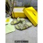 Fendi Feel Women/Men slides Canvas Fabric Yellow 2024