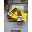 Fendi Signature slides raffia White 2024