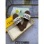 Fendi Signature slides raffia White 2024