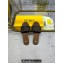 Fendi Signature slides raffia Black 2024