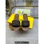Fendi Signature slides raffia Black 2024