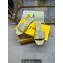 Fendi Signature slides Canvas Fabric Yellow 2024