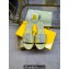 Fendi Signature slides Canvas Fabric Yellow 2024