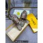Fendi Signature slides Canvas Fabric Beige 2024