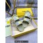 Fendi Feel Women/Men slides Canvas Fabric Yellow 2024
