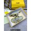 Fendi Feel Women/Men slides Canvas Fabric Yellow 2024
