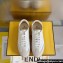 Fendi Flair leather low-tops Sneakers Top Quality White 2024