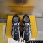 Fendi First 1 fabric trainers Sneakers Top Quality Black 2024