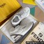 Fendi First 1 fabric trainers Sneakers Top Quality Gray 2024