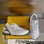 Fendi First 1 fabric trainers Sneakers Top Quality Gray 2024