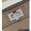Fendi Peekaboo ISeeU Petite Bag Gray Selleria with 306 hand-sewn topstitches 2024