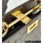 Fendi Peekaboo ISeeU Petite Bag in ostrich leather Coffee 2024