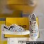 Fendi Domino Women/Men FF canvas fabric low-tops Sneakers Multicolor 2024